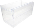 Tiroir inférieur 40 x 21 x 21 cm pour réfrigérateur Whirlpool - 481010596937 – gris