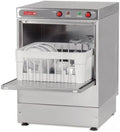 Lave-verres inox pro L 350 x P 350 mm – 2,1 Litres, argenté