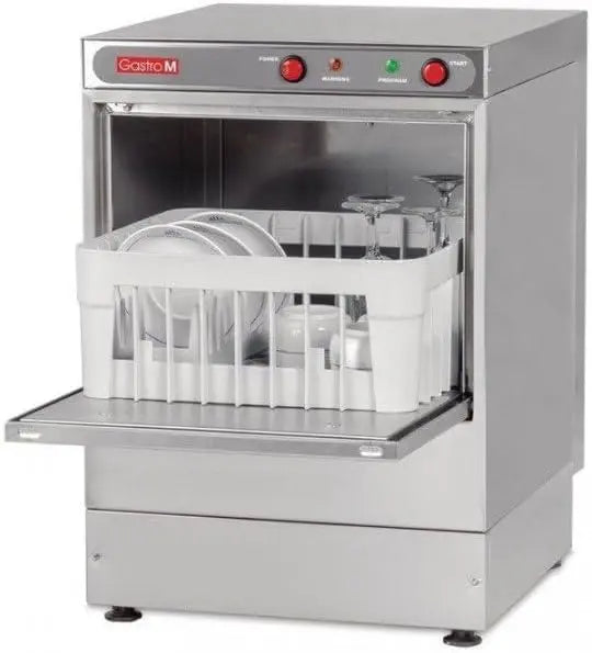 Lave-verres inox pro L 350 x P 350 mm – 2,1 Litres, argenté