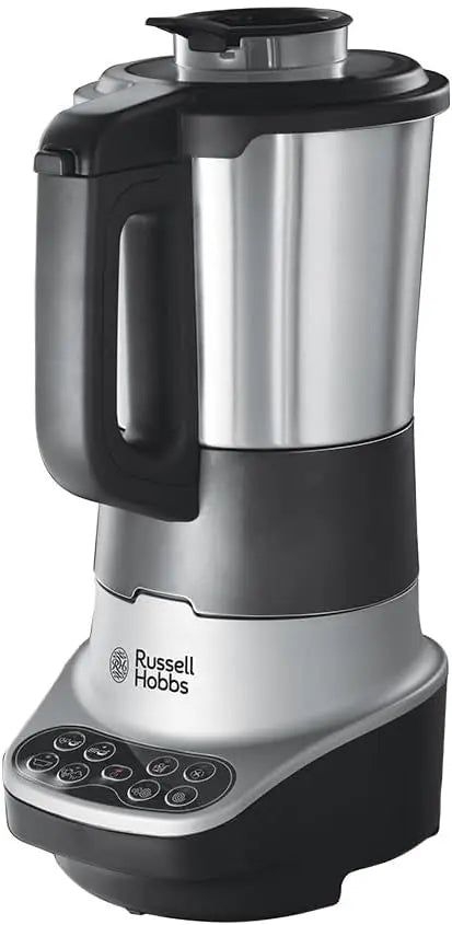 Russell Hobbs Blender chauffant [8 programmes automatiques] Blend Cuiseur vapeur – 1,75 L, gris/noir