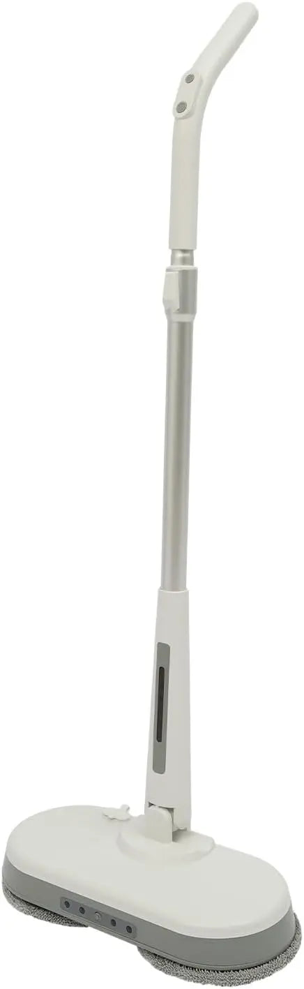 Serpillère sans fil - Balai électrique - Avec fonction pulvérisation et LED - Pour nettoyer les sols – 38,88 W, 2000 mAh, 60 Hz, gris