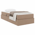 Lit, 2 pièces, réglable, avec rangement, en cuir, pour la chambre