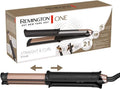 Remington ONE Lisseur & boucleur cheveux [2-en-1]Embouts flexibles en céramique Lisser – S6077, gris