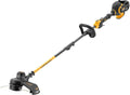 DEWALT Débroussailleuse Coupe Bordure 54 V XR Flexvolt à Batterie 3Ah Fil de Coupe 7,5 m Pliable – gris