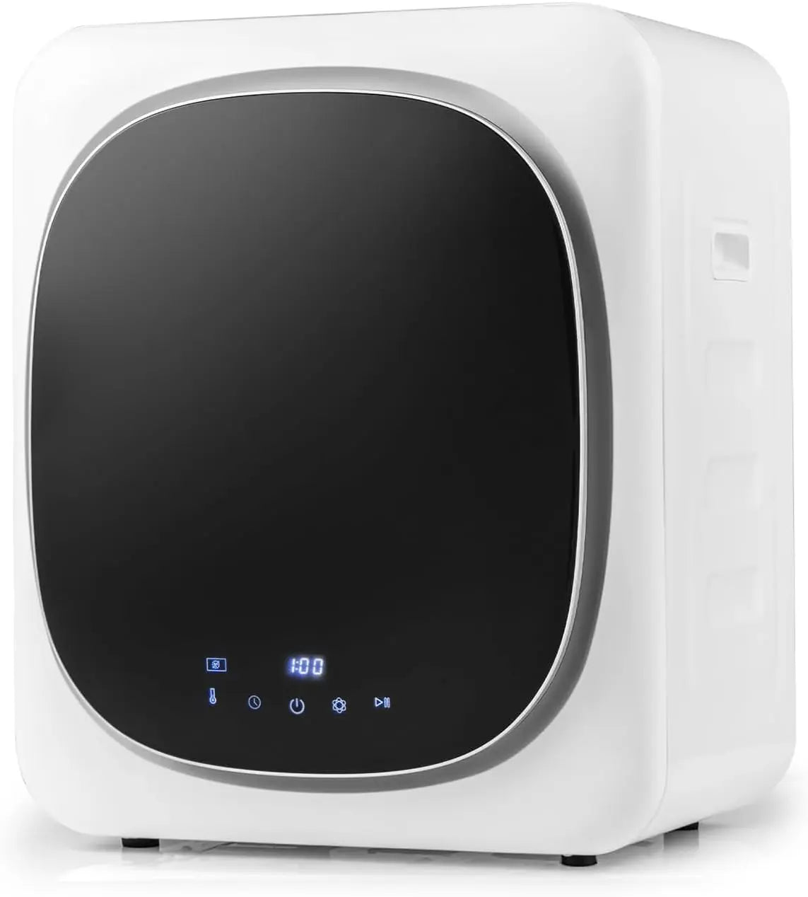 COSTWAY Sèche-Linge Électrique Compact 2,5KG – 800 W, 50 Hz, argenté