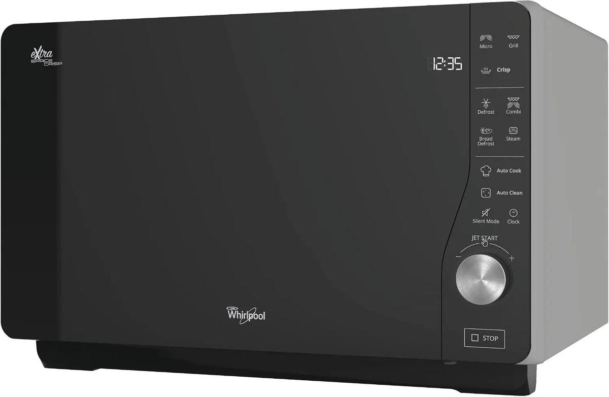 Whirlpool MWF 427 SL Four à micro-ondes Extra Space + Grill – 1000 W, 25 litres, argenté
