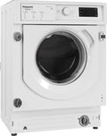 Hotpoint - BIWMHG8146EU Lave-linge Hublot Encastrable - Capacité 8 kg - Chargement Frontal – blanc