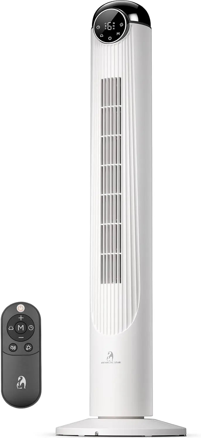 Antarctic Star Ventilateur tour – 30 m³/min, gris