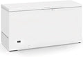 MBH - Congélateur coffre professionnel 439L 160 cm avec couvercle. Congélateur horizontal industriel – 195 W, 1600 x 660 x 850 mm, 50 Hz, gris