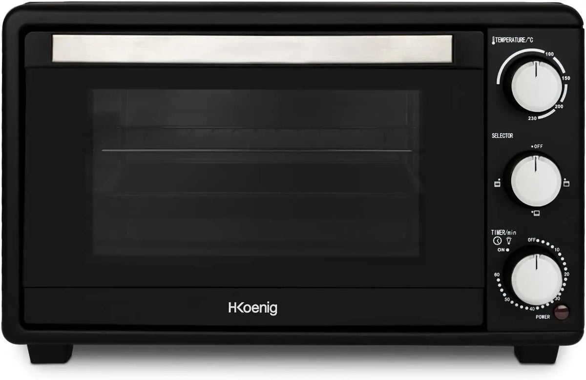 H.Koenig Mini Four 25L Electrique FO25 Posable Compact Multifonction Performant 1500W Programmable 4 – noir