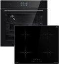KKT KOLBE Set de cuisinières SET8017TFTIH859RL – 7000 W / 1500 W, noir
