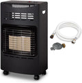 FAVEX Poêle à gaz 4200W appareil de chauffage – noir