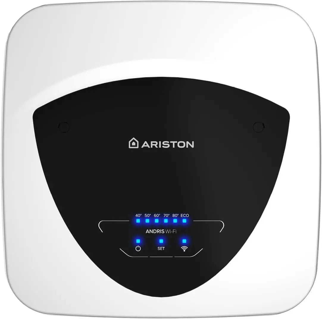 Ariston Chauffe-eau électrique ANDRIS ELITE WIFI 10U/5 EU [Classe d'efficacité énergétique A] – noir
