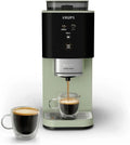 Krups Coffee Crush SA401LE0 Machine à expresso automatique – 1370 W, 1,8 l, vert/noir