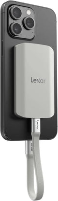 Lexar ES5 portable Disque SSD 2To – gris/noir
