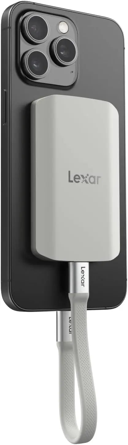 Lexar ES5 portable Disque SSD 2To – gris/noir