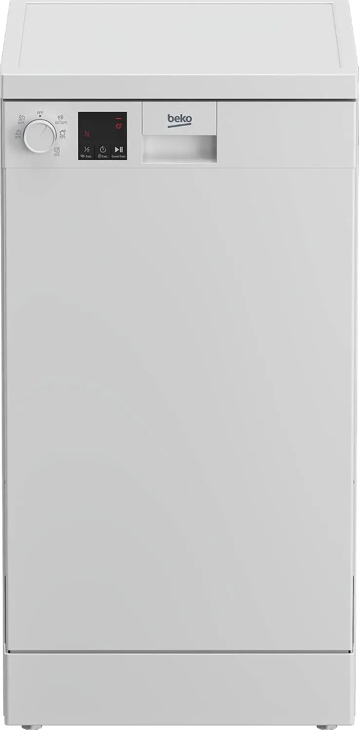 Beko DVS05024W lave-vaisselle Autoportante 10 couverts E – gris