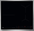 AEG Plaque à induction autonome 60 cm - Fabriquée en Allemagne - 4 zones flexibles avec pont combinaison – noir