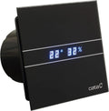CATA E-100 GTH BK Noir Minuteur Hygro nachlauf humidité contrôle – 8 W, 115 m³/h