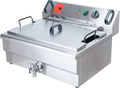 Valgus Friteuse électrique commerciale en acier inoxydable 3000W 30L – argenté