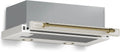 Klarstein Victoria Hotte Aspirante 60 cm - à Tiroir Rétro – 358 m³/h, crème