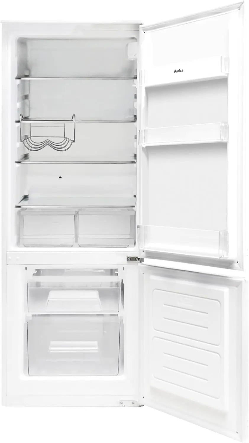 Amica Réfrigérateur encastrable pour congélateur de 145 cm - Technique de porte coulissante - Compresseur – gris