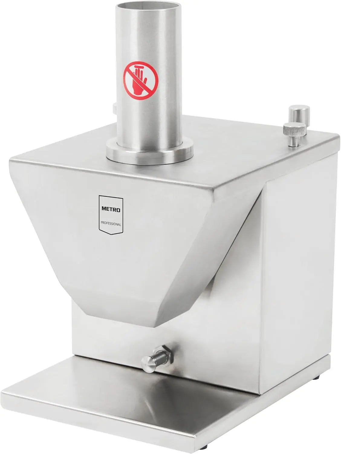 METRO Professional Coupe-saucisse/Trancheur électrique GWS1000,135 W – 18,5 x 24,3 x 32,7 cm, argenté