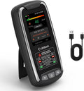 LifeBasis Détecteur de Radon Rechargeable avec Écran TFT Couleur – noir
