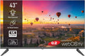 Q.2 Téléviseur Intelligent 43' 4K UHD LED – noir