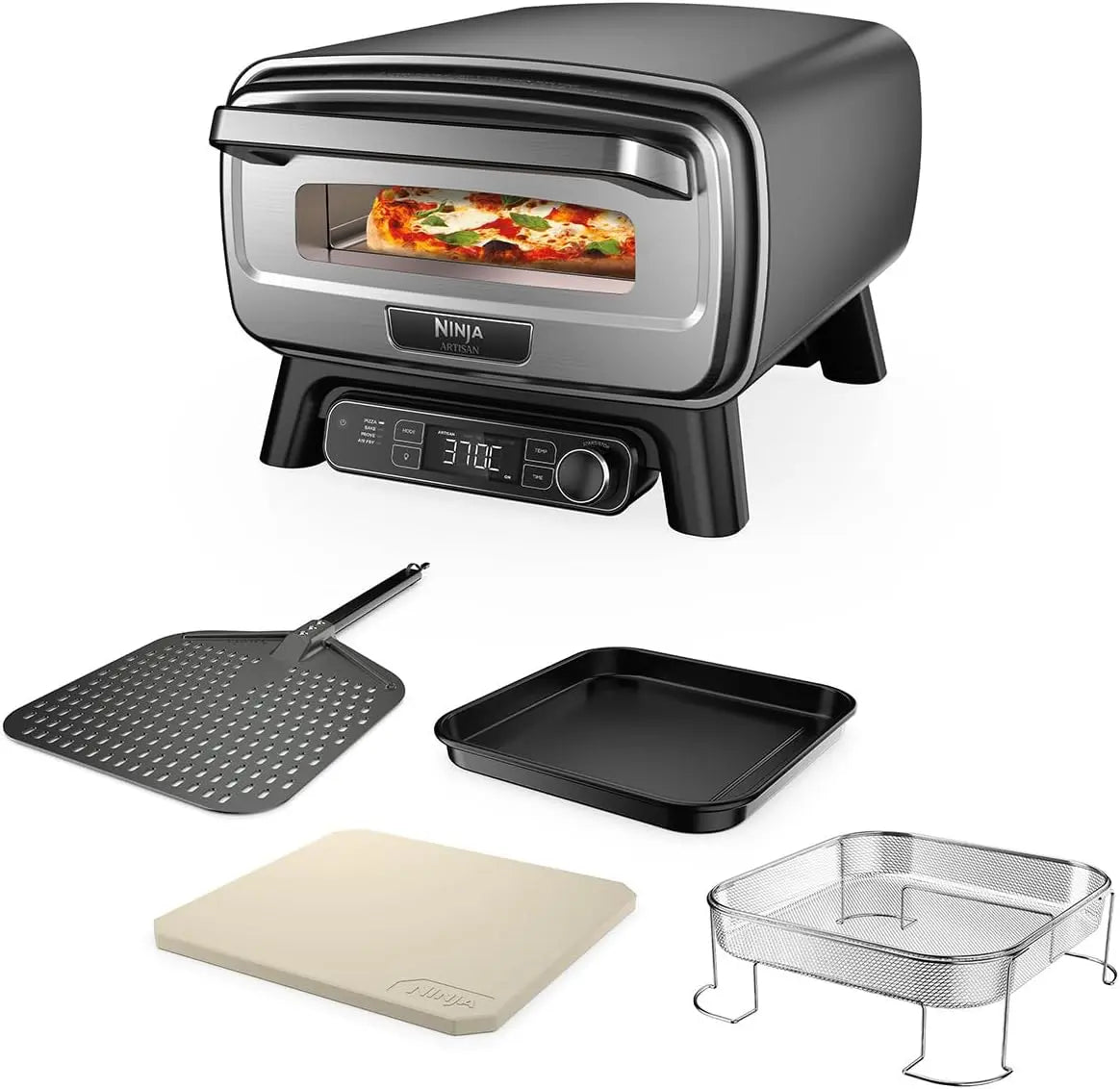 Ninja Artisan Four à pizza électrique extérieur – gris