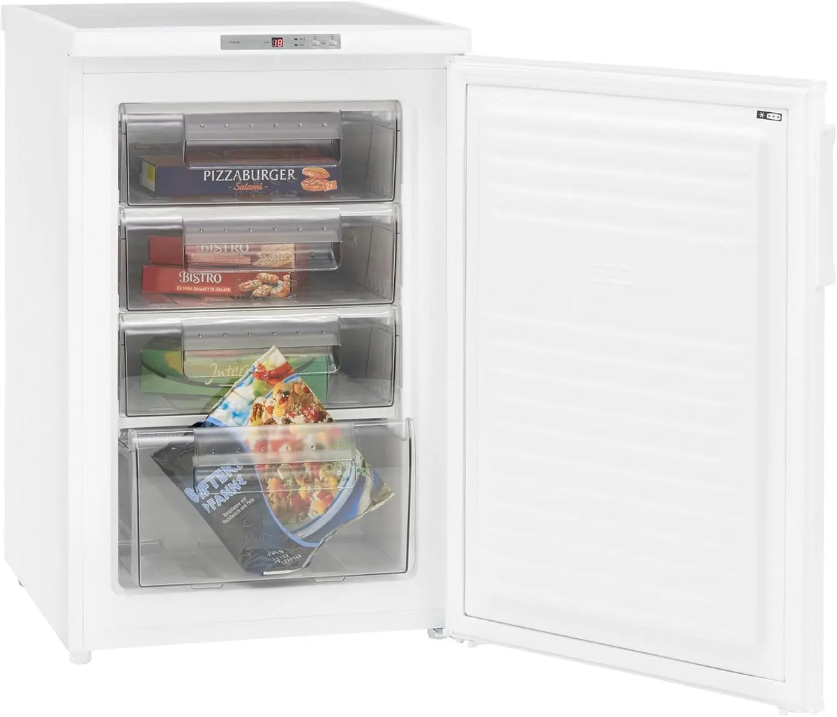 Exquisit Congélateur GS80-HE-040E blanc – 91 litres, 166 kWh