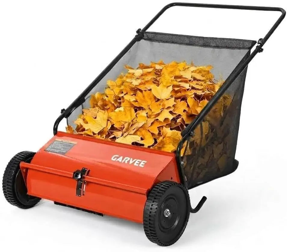 Garvee Balayeuse à Gazon 54cm – orange/gris/rouge