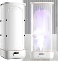 Défroisseurs Vapeur pour Vêtements Améliorés - Fer À Vapeur Vertical 900 W – sans fil, gris/blanc