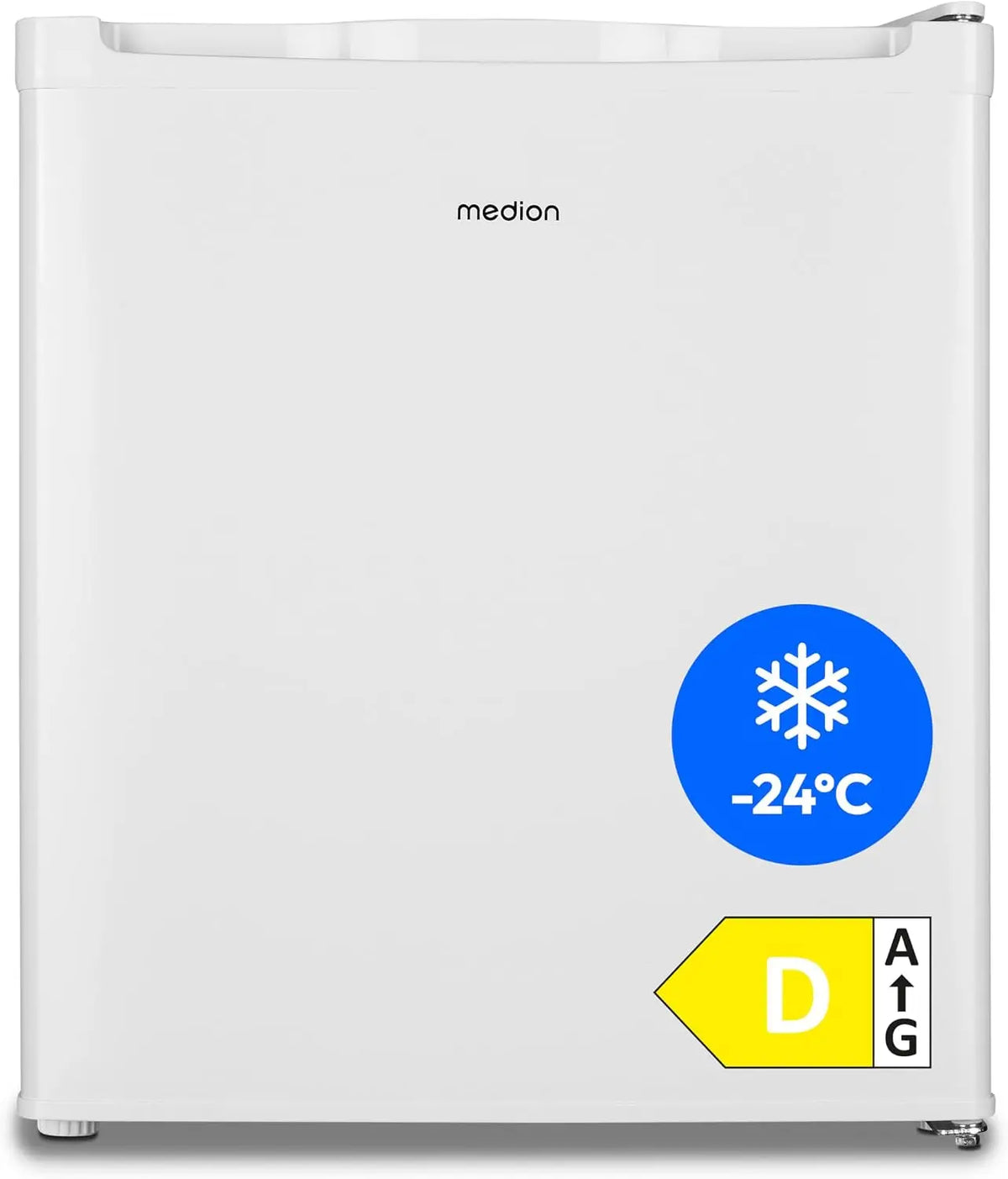 MEDION Mini congélateur 33 litres de capacité utile – MD37675, bleu/gris
