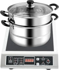 Plaque de cuisson à induction – 3500 W, gris/noir