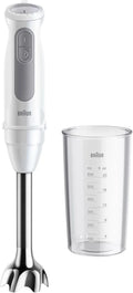 Braun – MultiQuick 5 - Mixeur Plongeant 1000W Gobelet Verseur 600ml Blanc
