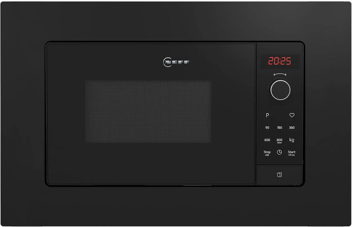 NEFF HLAWG25S3 - N30 - Micro-ondes - 50 x 38 cm l x h - Écran LED - Programmes automatiques - Easy Clean – 800 W