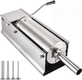 VEVOR poussoir à saucisses manuel – 7 L, gris
