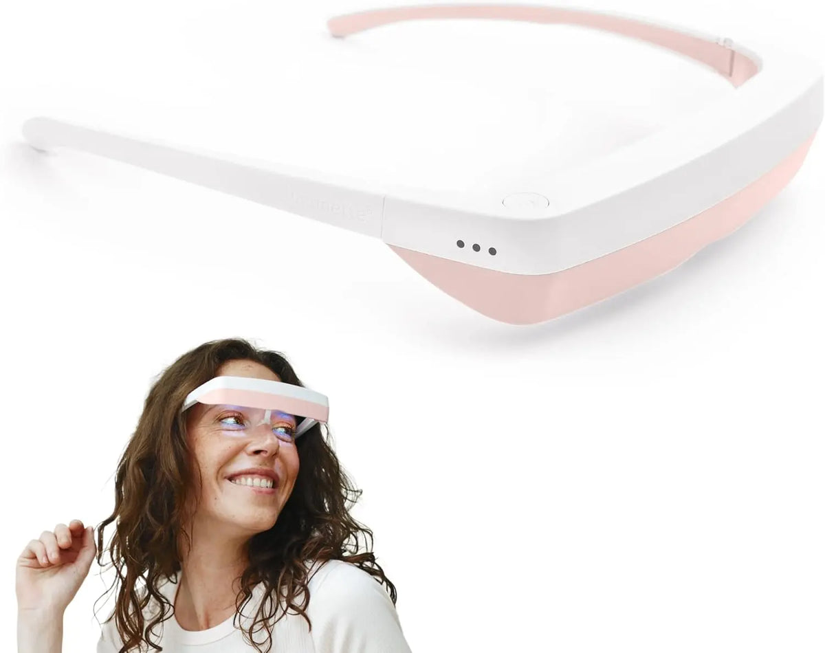 Luminette 3 Lunettes de luminothérapie - Lampe de Luminothérapie portable pour les Troubles du Sommeil