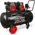 Mecafer Compresseur Power N' silencieux 425693-100 L - 3,5 HP – noir/gris