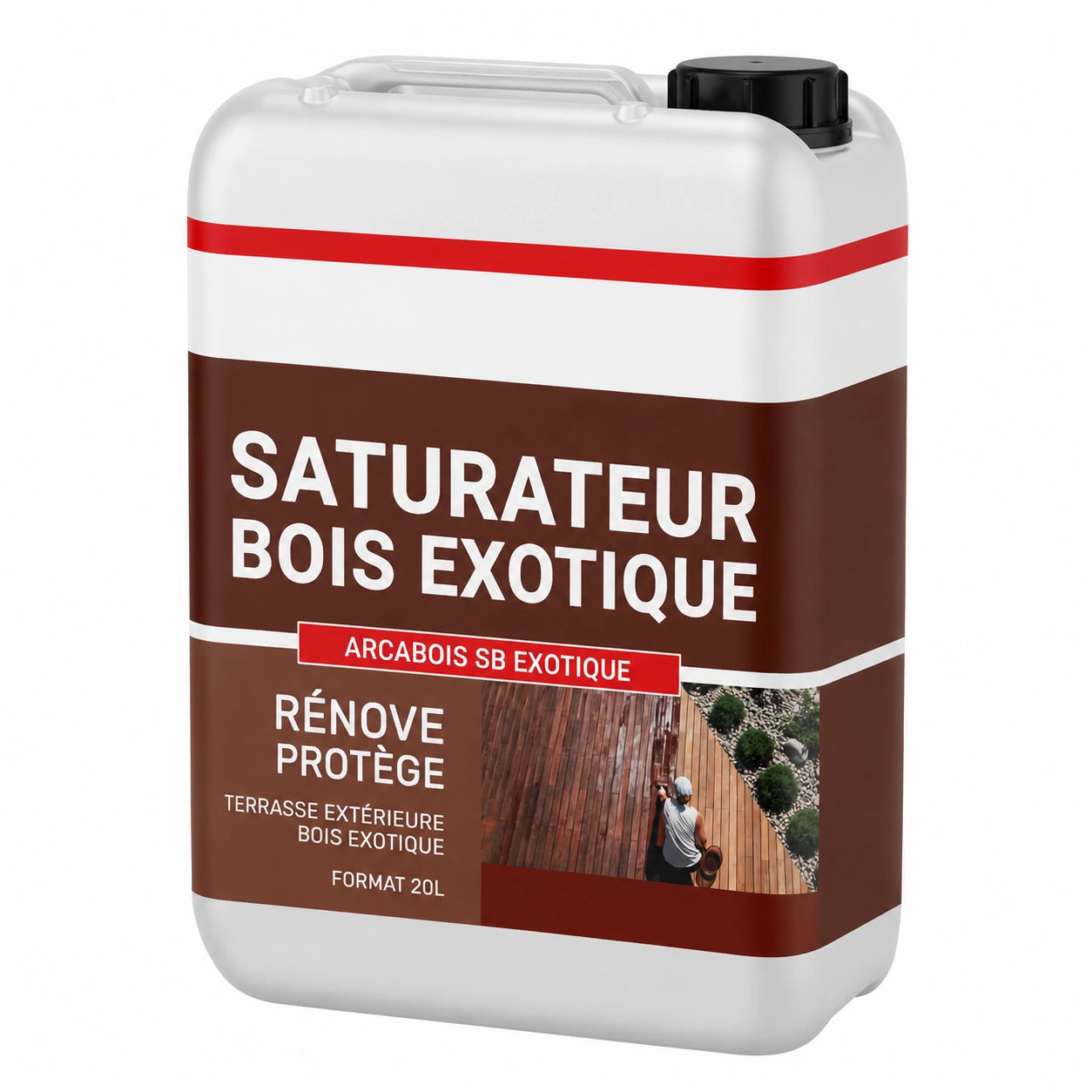 Meuble polyvalent, coloris rouge, pour les espaces de vie