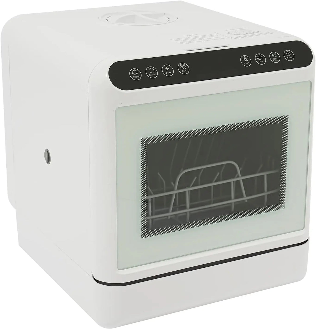 Lave-Vaisselle Comptoir 1100W 4-6 Couverts – 6 L, blanc