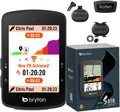Bryton Rider S510 Ordinateur de vélo avec écran Tactile LCD Couleur 7,1 cm Carte des États-Unis Hors – noir