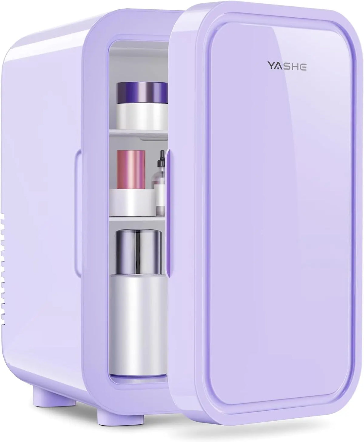 YASHE Mini réfrigérateur – 6 L, violet