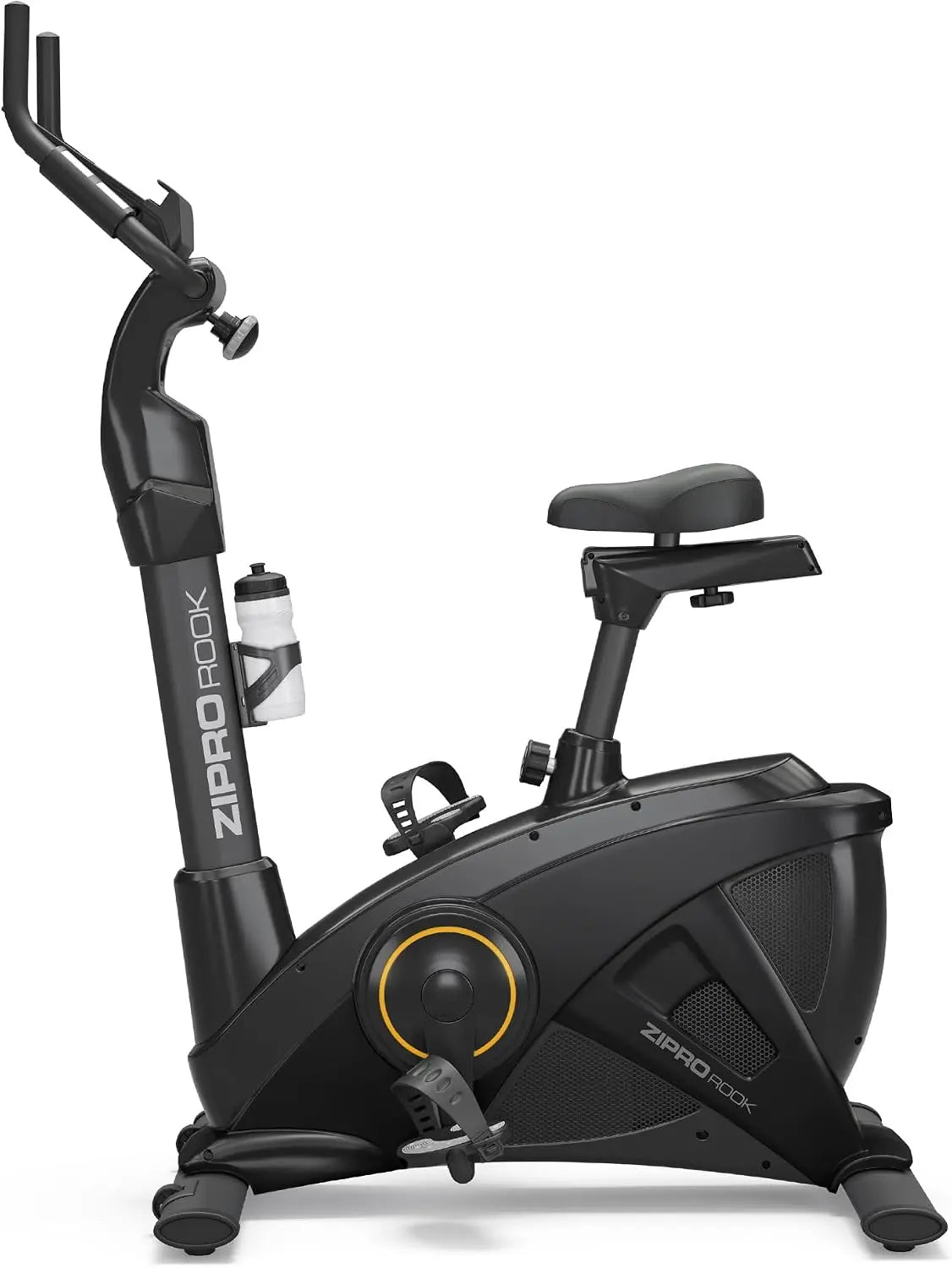 ZIPRO Vélo d'Appartement iConsole Rook - Ergomètre Fitness Magnétique Jusqu'à 150 kg - Vélo d'Intérieur – gris/noir