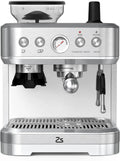 Machine à café Machine à expresso semi‑automatique – 1500 W, gris