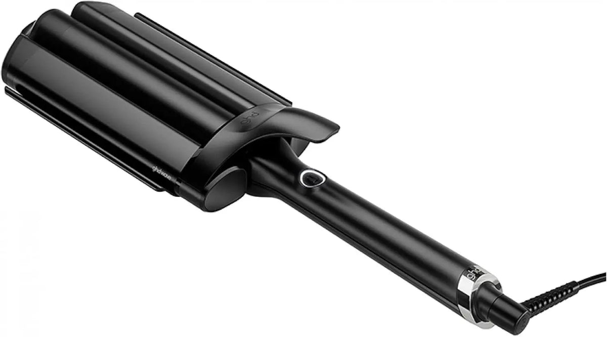 Ghd - Boucleur ghd Wave - Fer à friser Professionnel - Triple waver – gris/noir