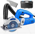 Machine de nettoyage de joints de carrelage électrique domestique 1200 W – bleu/gris