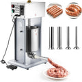 VEVOR Poussoir à Saucisses Électrique 10 L – 200 W, argenté
