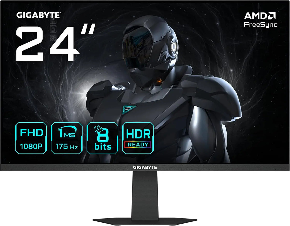 GIGABYTE GS24F14A Moniteur pour le jeu 24' FHD - 1920 x 1080,175Hz – noir